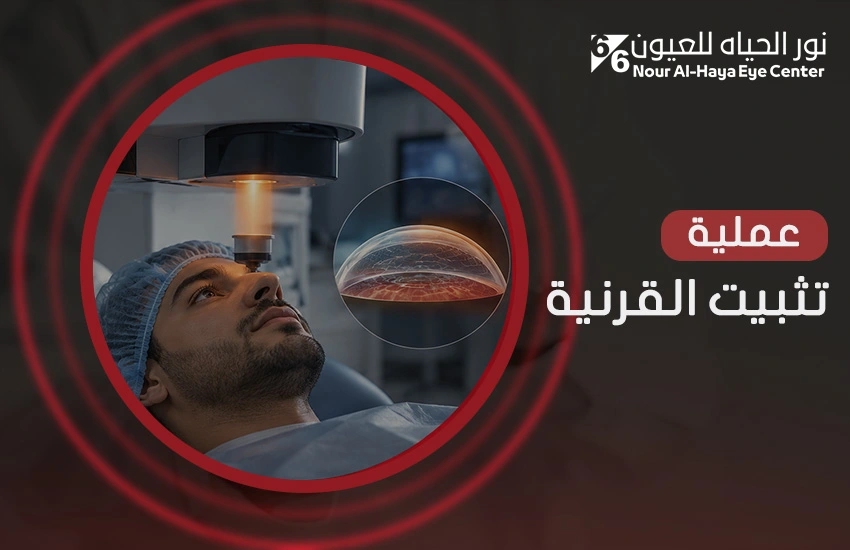 كل ما تحتاج معرفته عن عملية تثبيت القرنية